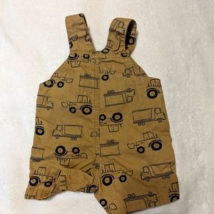 Carter's Construction Truck Shortalls